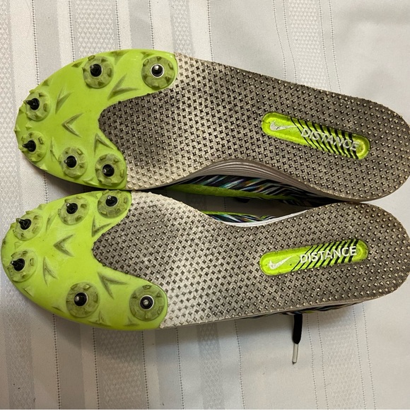 Nike Rival D Racing Distance Womens Track Athletic Shoes size 8.5 - Picture 6 of 8